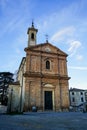 Oratory Sant`Agostino in Monforte of Alba, Piedmont - Italy