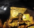 Orava Castle - Night scene Royalty Free Stock Photo
