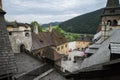 Orava Castle Oravsky hrad . Slovakia. Royalty Free Stock Photo