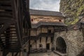 Orava Castle Oravsky hrad . Slovakia. Royalty Free Stock Photo