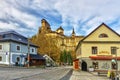 Oravsky Podzamok village under Oravsky Hrad castle