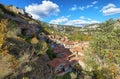 Orbaneja del Castillo in Burgos province, spain Royalty Free Stock Photo