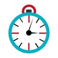 orbed clock time concept, graphic