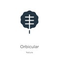 Orbicular icon vector. Trendy flat orbicular icon from nature collection isolated on white background. Vector illustration can be