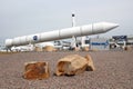 Orbital ATK Promontory Rocket Garden Royalty Free Stock Photo