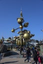 Orbitron, an aerial Adventure aboard spaceships in Disneyland, Paris