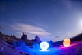 Orbs at Arches National Park - Light Painting