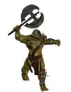 Orc with Battle Axe