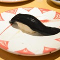 Orca meat style sushi detail Royalty Free Stock Photo