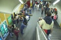 Orchestra musicians playing in Metro Station, Paris, France Royalty Free Stock Photo