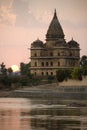 Orchha - Bundela Cenotaphs - India Royalty Free Stock Photo