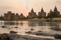 Orchha Cenotaphs - India Royalty Free Stock Photo