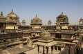 Orchha fort Jahangir Mahal, Orchha, Madhya Pradesh, India Royalty Free Stock Photo