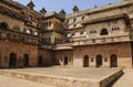 Orchha fort Jahangir Mahal, Orchha, Madhya Pradesh, India Royalty Free Stock Photo