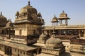 Orchha fort Jahangir Mahal, Orchha, Madhya Pradesh, India Royalty Free Stock Photo