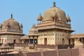 Jahangir Mahal Orchha Fort in Orchha, Madhya Pradesh, India. Royalty Free Stock Photo