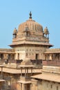 Jahangir Mahal Orchha Fort in Orchha, Madhya Pradesh, India. Royalty Free Stock Photo