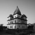 Arts and architecture in Orchha Palace, India Royalty Free Stock Photo