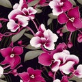 Orchid Enchantment Unveiled Seamless Elegance
