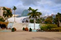 Estepona orchidarium, futuristic architecture housing a vast collection of orchids, in southern Spain