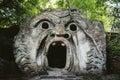 Parco dei Mostri Park of the Monsters in Bomarzo, province of Viterbo, Lazio, Italy Royalty Free Stock Photo