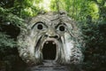 Parco dei Mostri Park of the Monsters in Bomarzo, province of Viterbo, Lazio, Italy