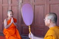 Ordain become a novice monk or little neophyte