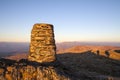 Ordanance Survey Trig Point Royalty Free Stock Photo