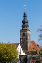 Curch tower in St. Goergen Bayreuth