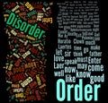 Order and Disorder