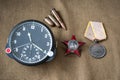 Order, medal, live ammunition, aviation onboard watch