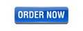 Order now button blue Royalty Free Stock Photo