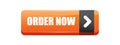 Order now button orange Royalty Free Stock Photo