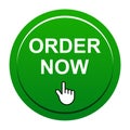 Order now button Royalty Free Stock Photo