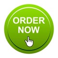 Order now button Royalty Free Stock Photo