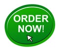 Order now button Royalty Free Stock Photo