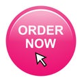 Order now button Royalty Free Stock Photo