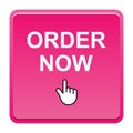 Order now button Royalty Free Stock Photo