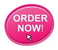 Order now button Royalty Free Stock Photo