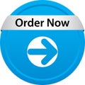 Order now icon web button Royalty Free Stock Photo