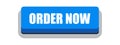 Order now button blue Royalty Free Stock Photo