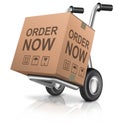 Order now webshop icon Royalty Free Stock Photo