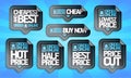 Order online theme stickers collection - cheapest and best, buy now, price cut and best price Royalty Free Stock Photo