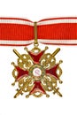 The Order of St. Stanislaus III degree. Royalty Free Stock Photo