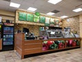 Order Station and Menu on Display inside a Subway Sandwich Shop on Kapalulu Street