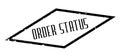 Order Status rubber stamp