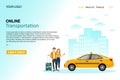 Order Taxi Online Service.