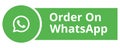 Order on whatsapp icon vector in white background