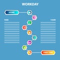 Order of Workday Template