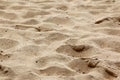 Ordinary sand on the beach